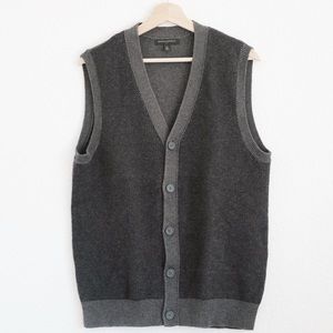 Banana Republic Factory Wool Cotton Sweater Vest